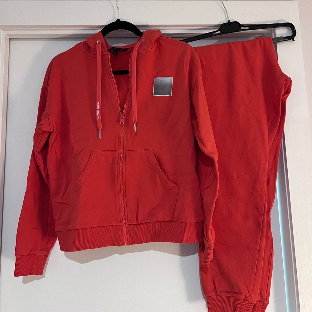 Armani Exchange 2pc track suit